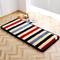 ZY&amp-DD Franela Colchón-Solo Doble Grueso Colchón-Super Suave Hipoalergénico Colchón-Tatami Sleeping Pad Futón-A 90x190cm…